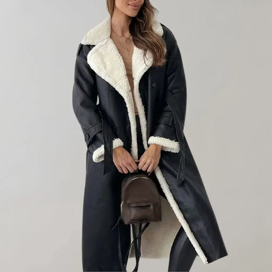 Claire - Manteau Femme | Élégance intemporelle en laine douce et chaude pour l'hiver