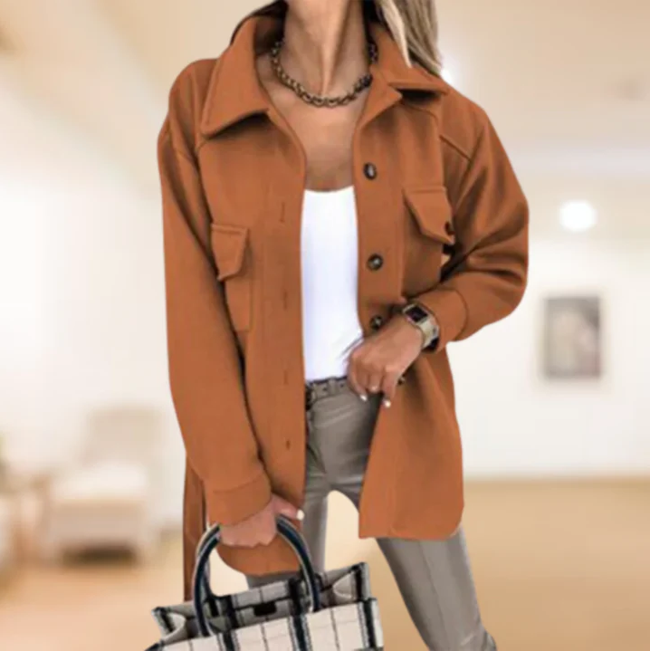 Chloé - Veste en cuir pour femmes | style intemporel et confort exceptionnel pour toutes les occasions